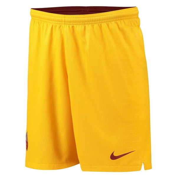 Pantalones As Roma Tercera equipación 2018-2019 Amarillo